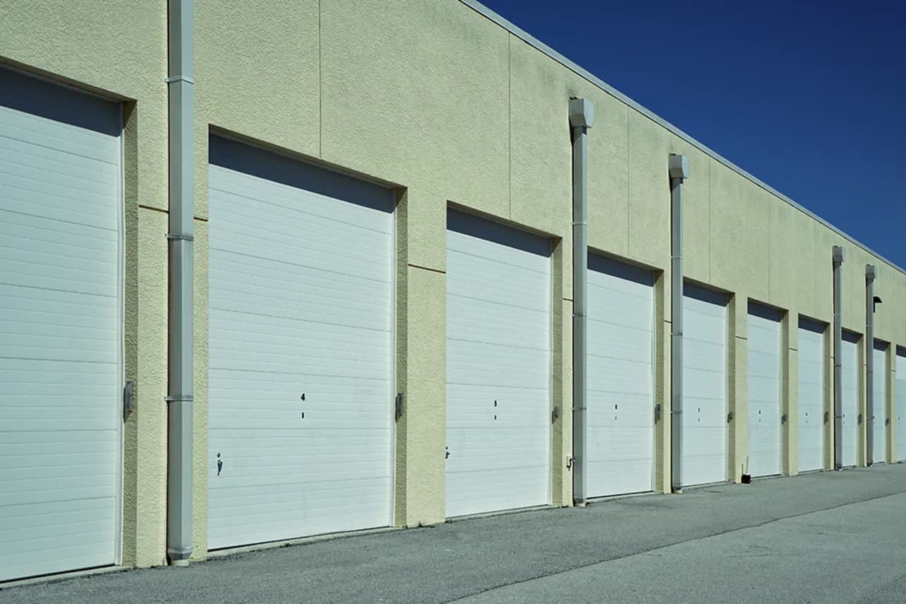 Classic car collection in a Vehicle Fortress unit